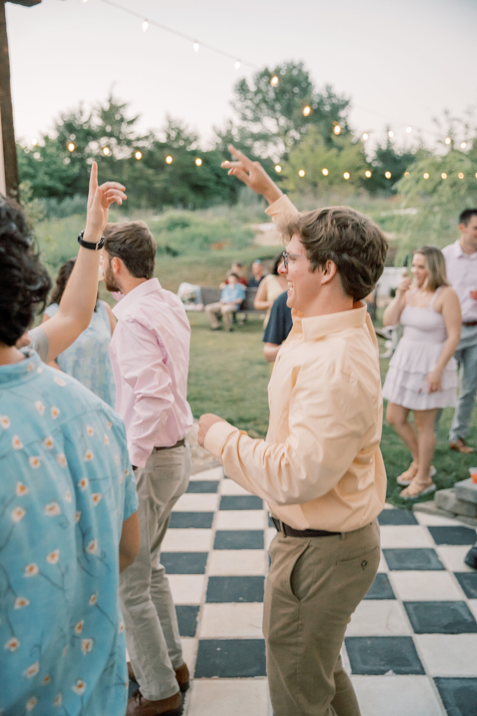 Three Oaks Manor Wedding in Madison Heights, VA | Virginia Wedding Photographer | guests dancing at Three Oaks Manor wedding reception