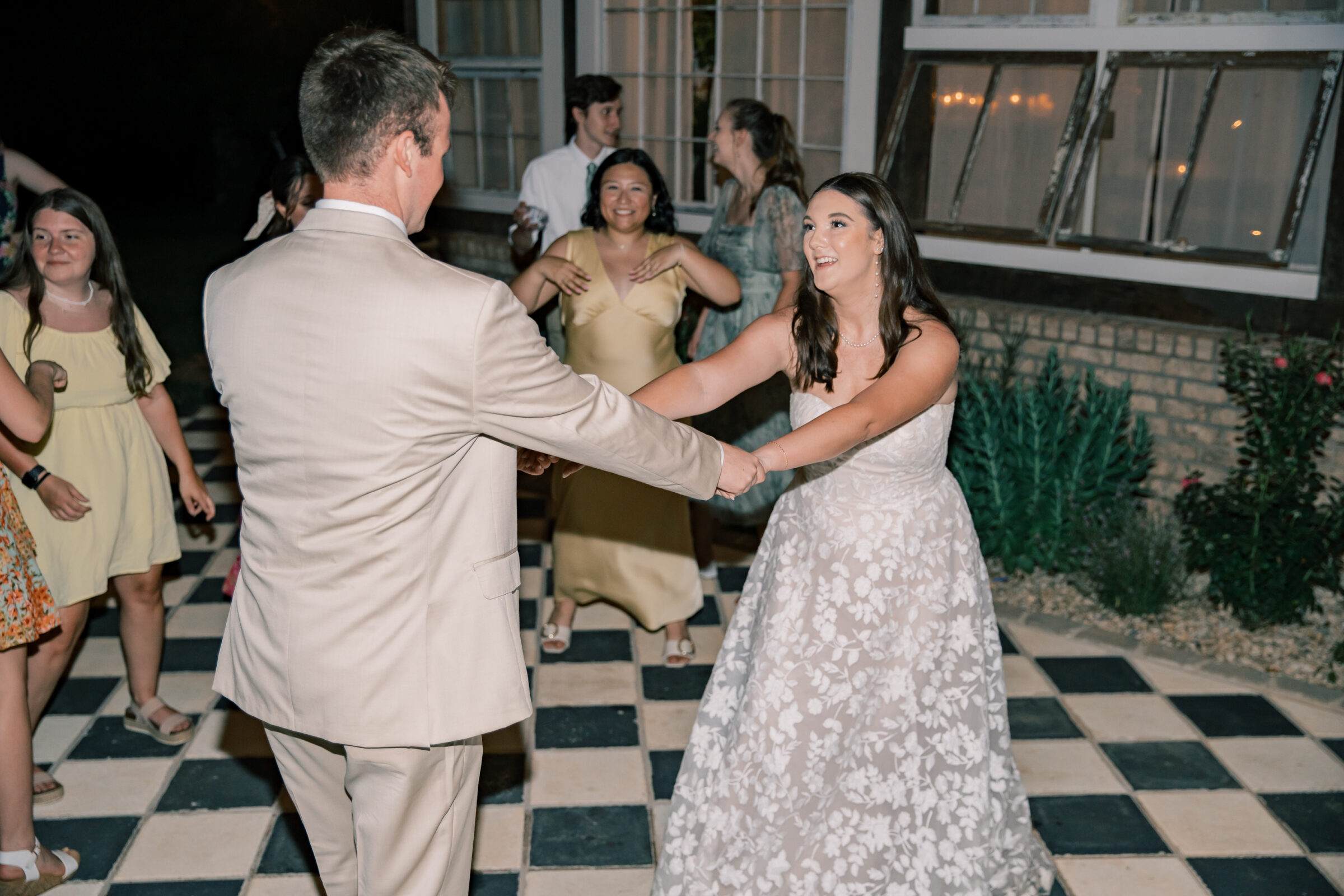 Three Oaks Manor Wedding in Madison Heights, VA | Virginia Wedding Photographer | bride and groom dance together at wedding reception