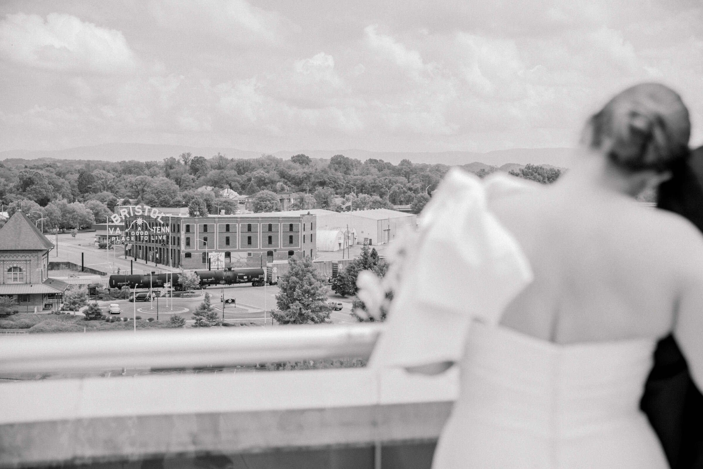 Bristol Hotel Wedding | Bristol city skyline